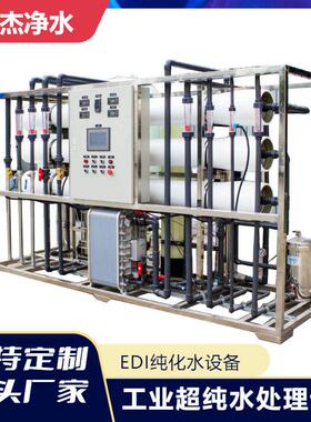 去离子水EDI设备反渗透超纯水设备半导体工业纯水制取edi膜堆