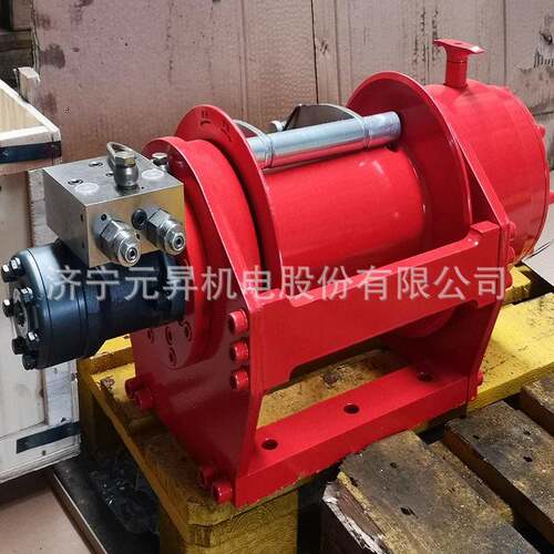 船用液压绞车可带船用5吨液压卷扬机光伏钻机2t牵引液压绞盘