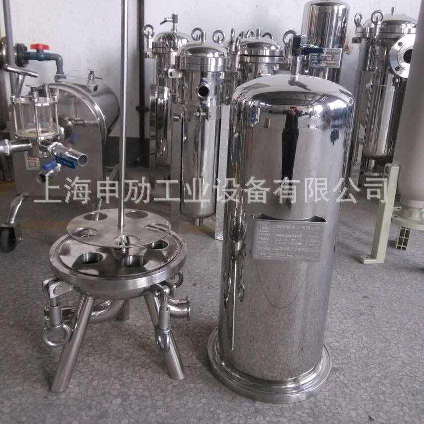 不锈钢微孔膜精密过滤器酒水饮料提纯除杂质过滤机滤芯多样选择