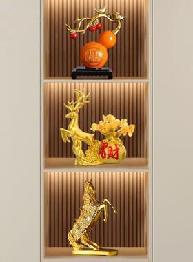 乔品迁家新居礼品酒柜饰摆件轻012Lh奢高档招财现代居装客厅餐边