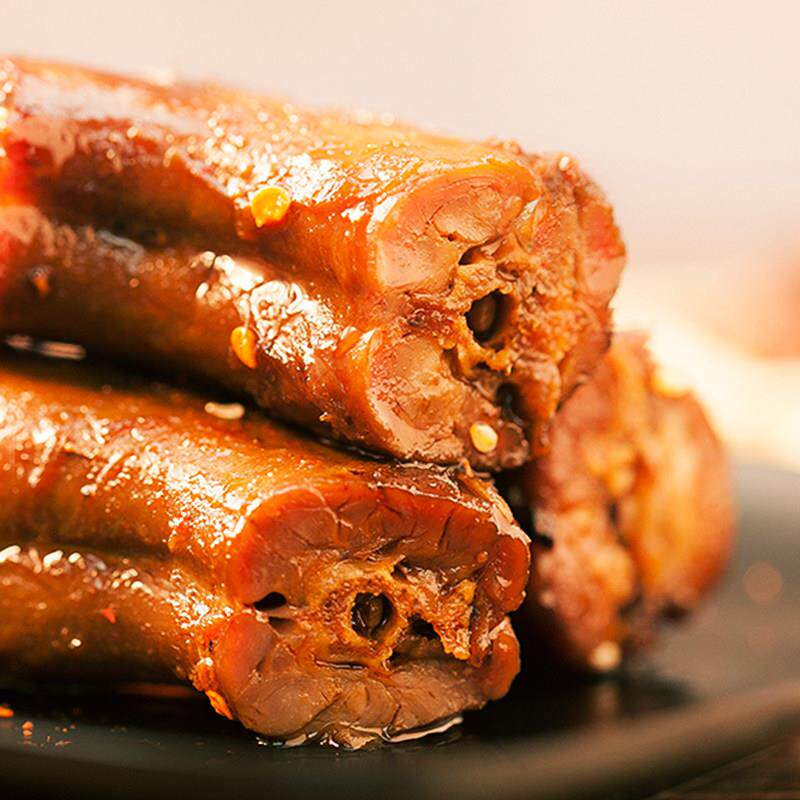 小胡鸭香辣鸭脖香脆甜辣鸭脖子门店同款卤味小吃休闲办公零食特产