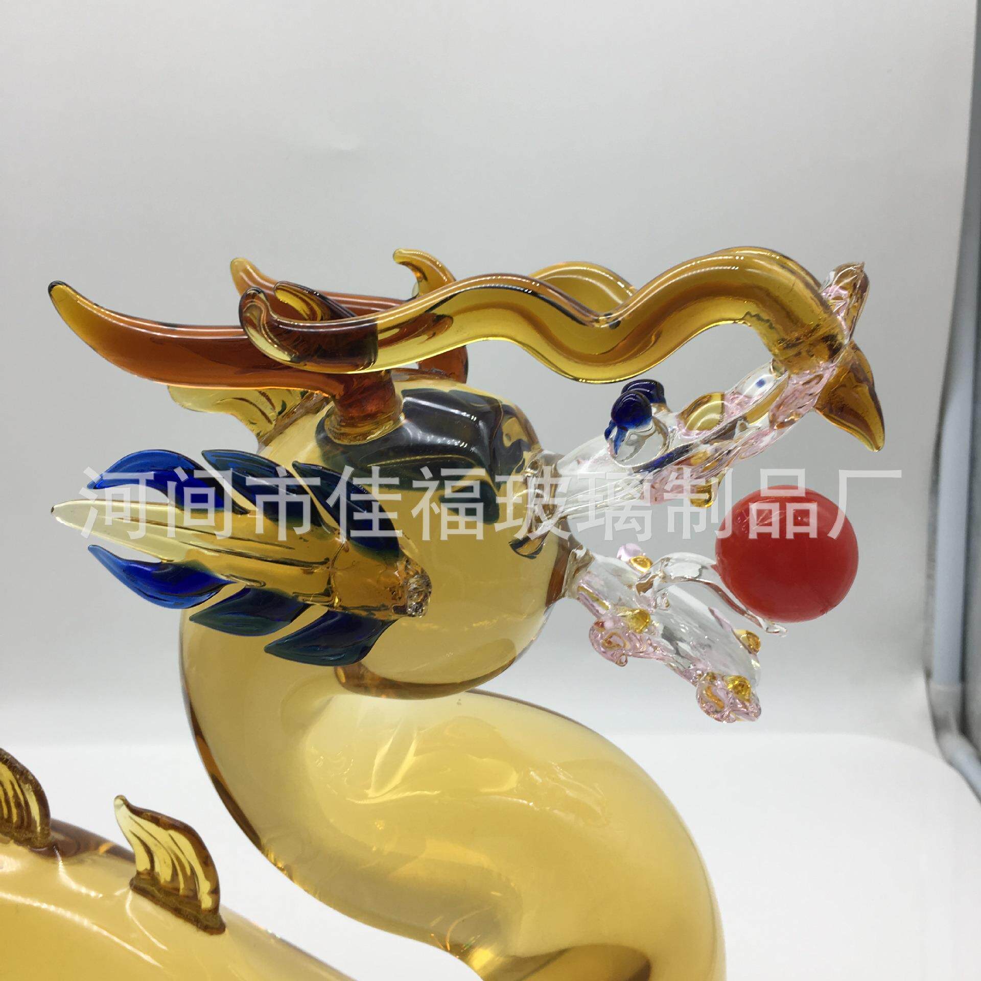 2NUS酒斤装龙工艺酒瓶硼空心龙动物酒瓶龙瓶玻璃瓶高硅酒瓶彩生肖