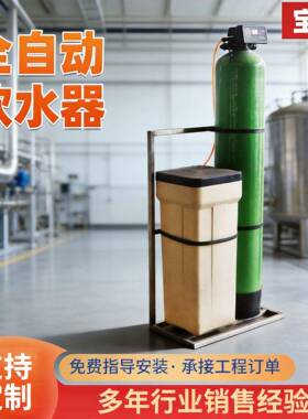 全自动软水器去除地下井泥沙水垢商用过滤器活性炭树脂商用软水器