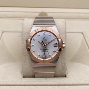 先鉴后发[98新]欧米茄星座123.20.38.21.52.001自动机械38mm男表