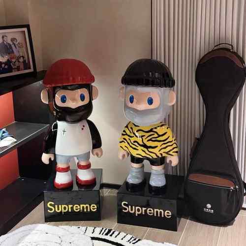 潮玩Farmer bob男友落地大摆件现代简约客厅装饰品家居乔迁礼品