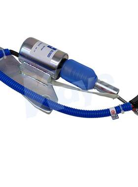 挖机配件现代R215/225-7/215-9/6BT5.9熄火控制器3991624/12V/24V