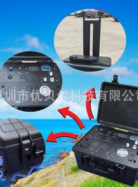 优贝尔户外应急反渗透净水设备25-120L/H太阳能/交直流多供电