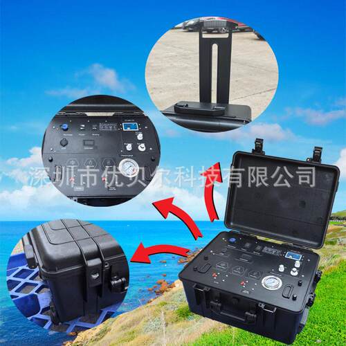优贝尔户外应急反渗透净水设备25-120L/H太阳能/交直流多供电
