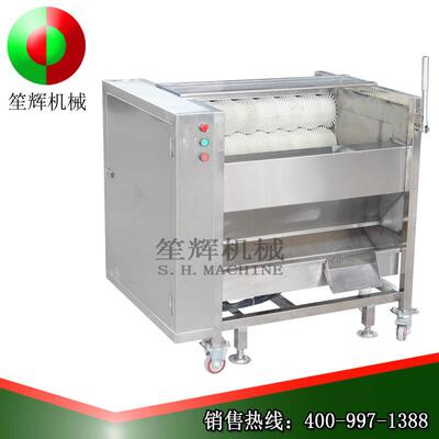 销售多功能毛棍清洗去皮机白萝卜清洗机根茎类蔬菜清洗设备工厂