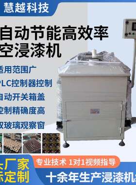 电器线圈绝缘浸渍处理设备铁芯定子真空浸漆机导磁块自动浸油机