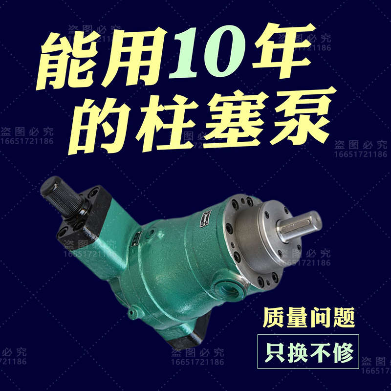 轴向柱塞泵10/25/40/63/80/100/160/250YCY14-1B江苏高压油泵