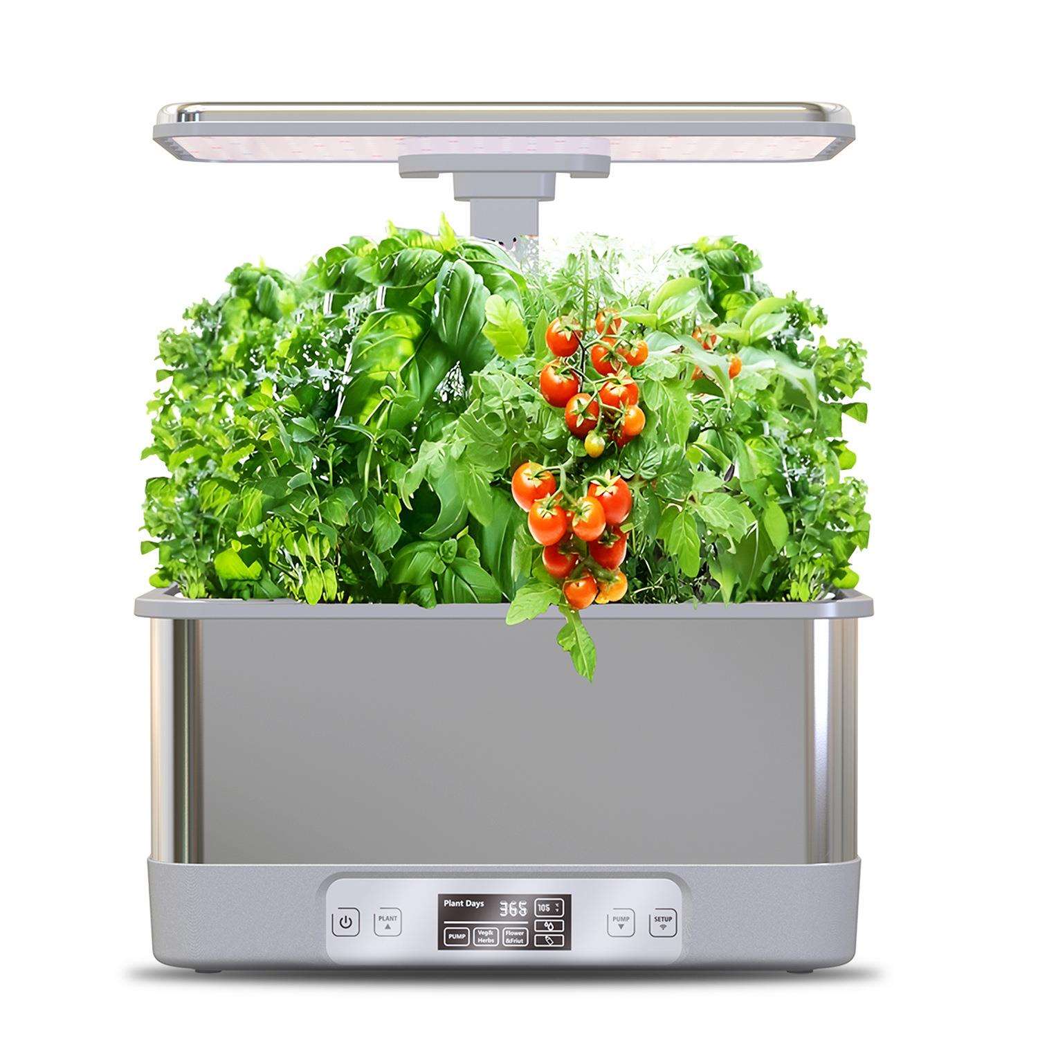 IGS-67智能种植机, 金属外壳室内水培种植机，带APP 显示屏。