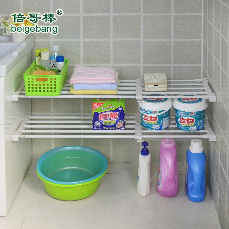 理柜整架层架可缩衣隔板隔层置物架子撑棚橱内隔断分伸层免钉