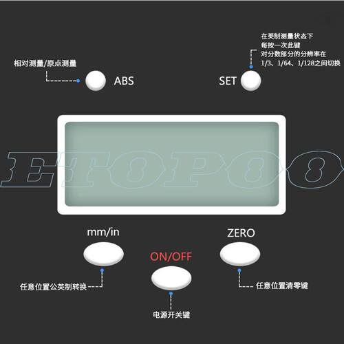 外接标尺横竖两用位移传器机床位移感900卡尺光尺数显标栅尺