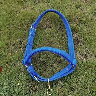 秃头牛笼套板带扁带头套大牛小牛犊笼头牛龙头加长可调节加固拴牛