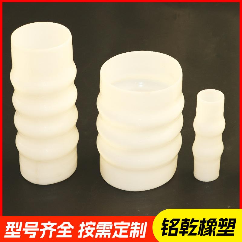 大口径硅胶管耐高温硅胶管硅胶波纹管硅胶软连接一条成型硅胶管