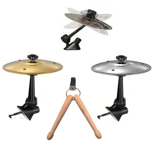 Car Cymbal Air Vent Mini Drum Crash Cymbal  Funny Musical