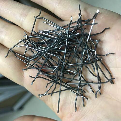 广州发货冷拉端勾型强钢纤维 地坪钢纤维 混凝土钢纤维机场跑道