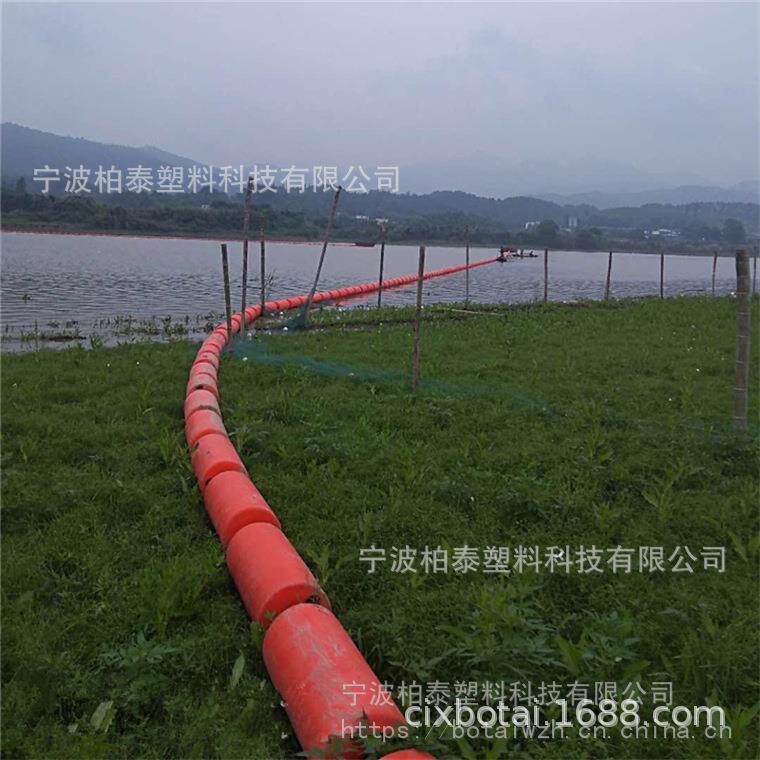 水617浮面漂浮垃圾拦塑料截污浮球漂浮物拦筒浮排