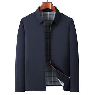 简约夹外套商品务闲茄2189 轻奢高端男士 牌桑蚕丝经典 新款 克秋季