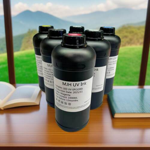 水晶标UV墨水R330UV硬性墨水 R230打印机LED灯UV墨水强附着力