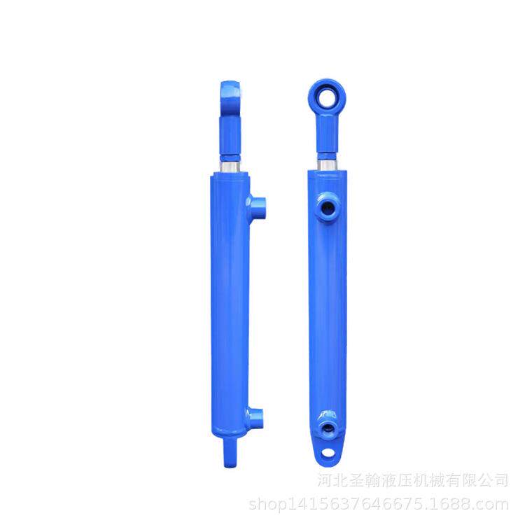 焊接工程卧式重型液压缸法兰电动液压油缸叉车液压油HSG液压油缸