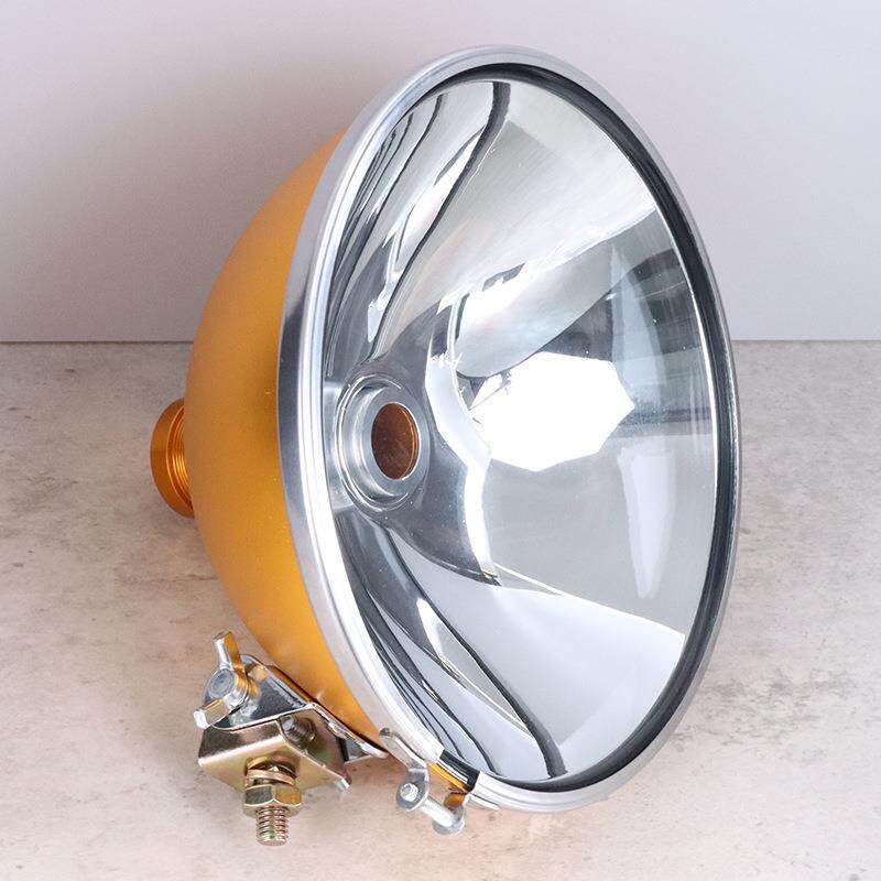 HID12v氙气灯18公分铝合金灯罩调焦距变焦氙气灯头HID灯泡用24v