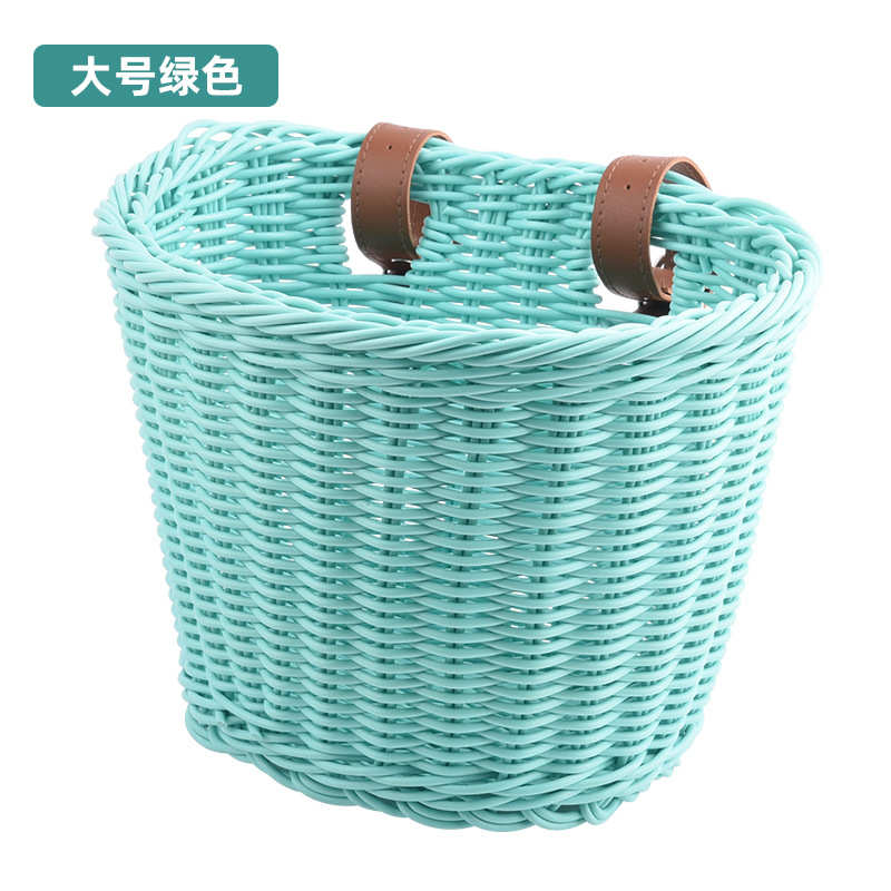 电动车后置物车筐大容量自行车收纳筐电瓶车前置物兜爱玛雅迪通用