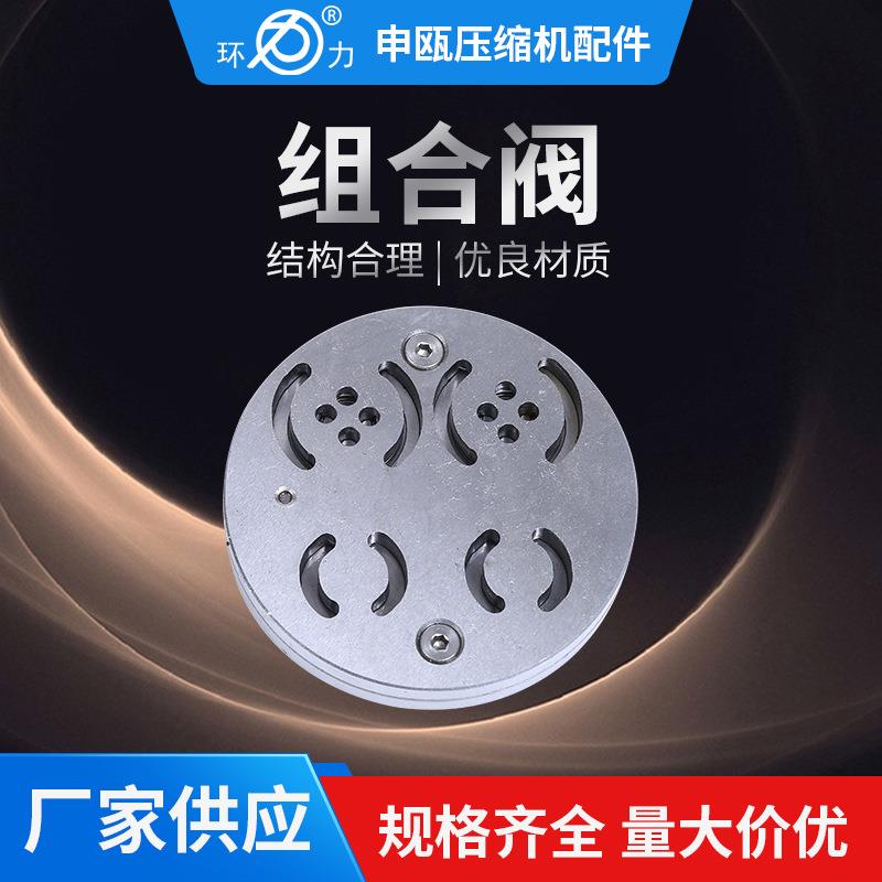 压缩机配件船用组合阀2cr13阀片环形缓冲片组件空压机配件船用