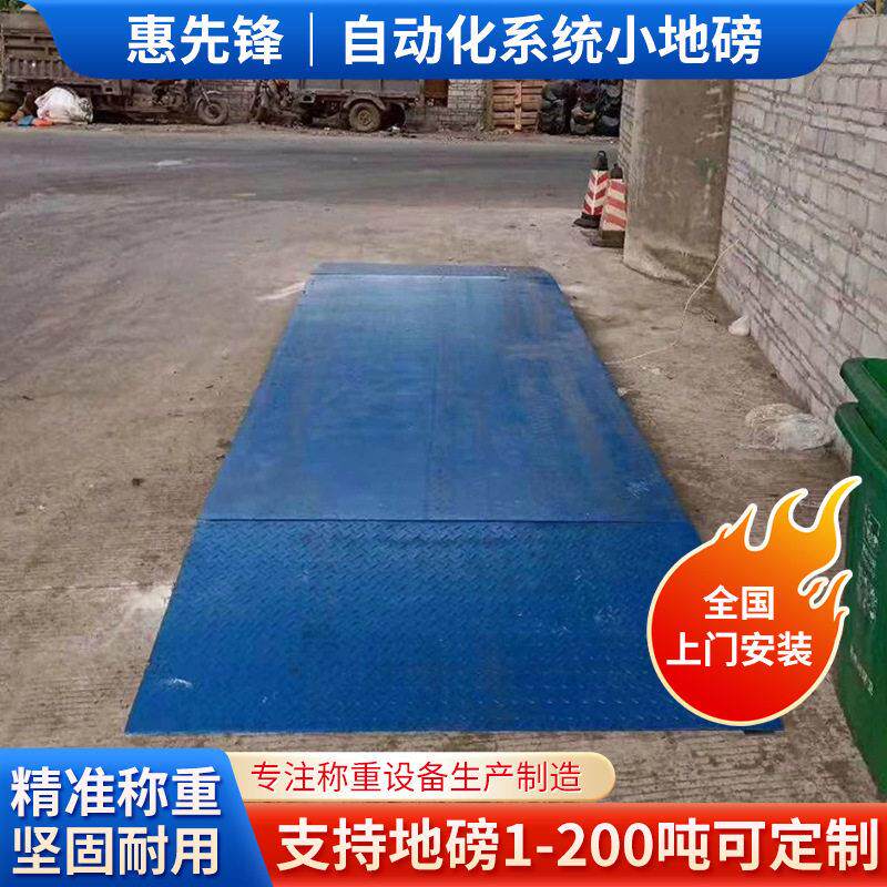 自动化系统小地磅带斜坡防爆小地磅0t小地磅制作地磅秤1-吨