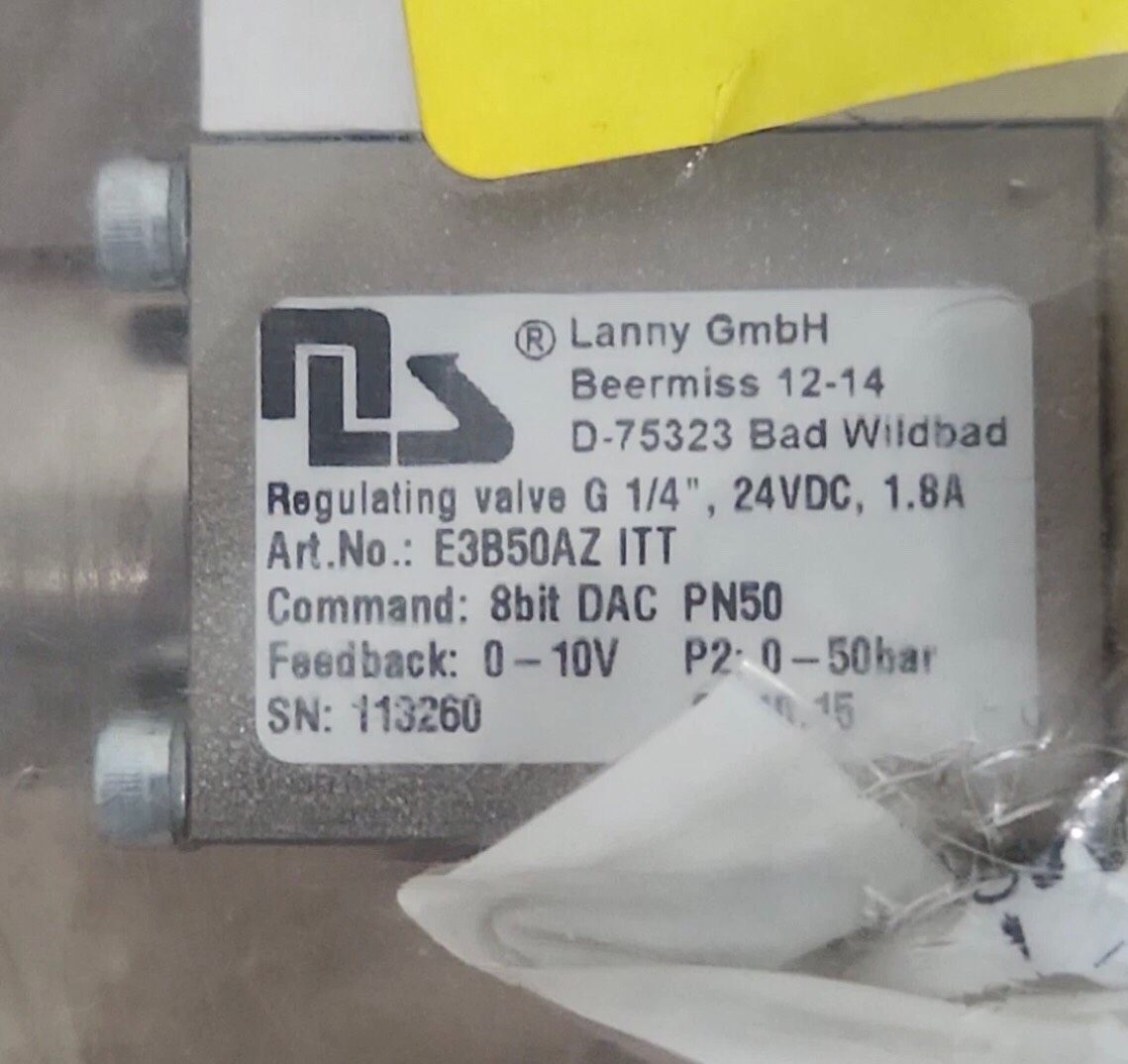 Lanny GmbH E3B50AZ ITT调节阀 0-10