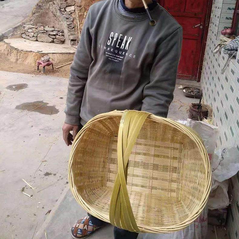 贵州产地竹编筐手提提篮水果篮子竹篮收纳篮工具篮竹子竹箩竹制品,特色手工艺,竹编/竹雕,淘宝优惠券,粉丝福利购,淘宝优惠卷