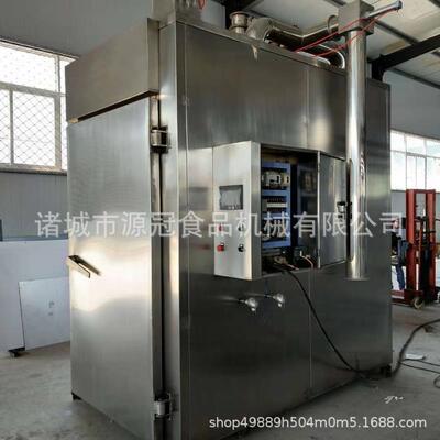 不锈钢全自动烟熏炉 香肠腊肉腊肠熏蒸炉 豆干润色烟熏炉哪家好