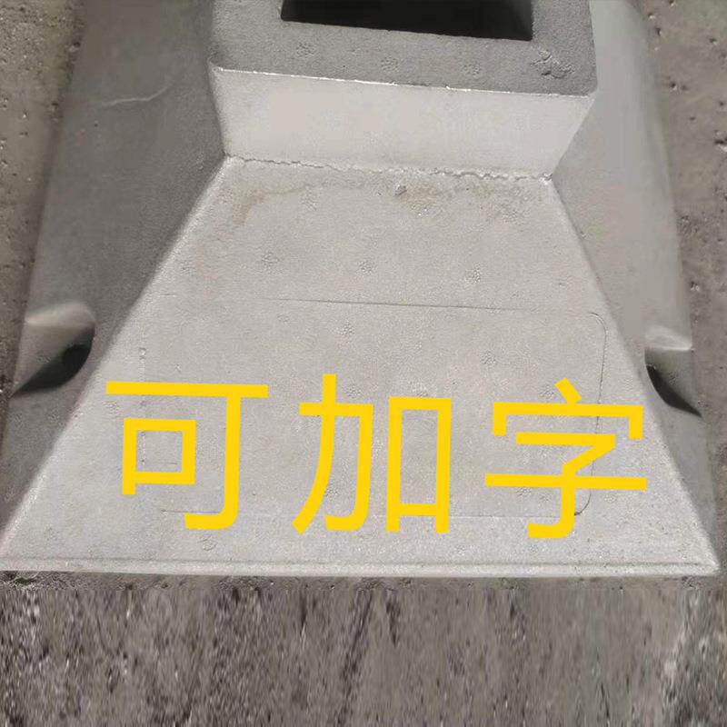 厂家供应马路蹲基座立柱墩DZ护栏铸铁底座公路设施马路墩