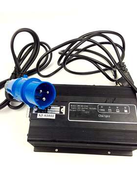 堆高机充电机12V15A/18A/20A半电动升高车堆高车诺力加力猎诺充电