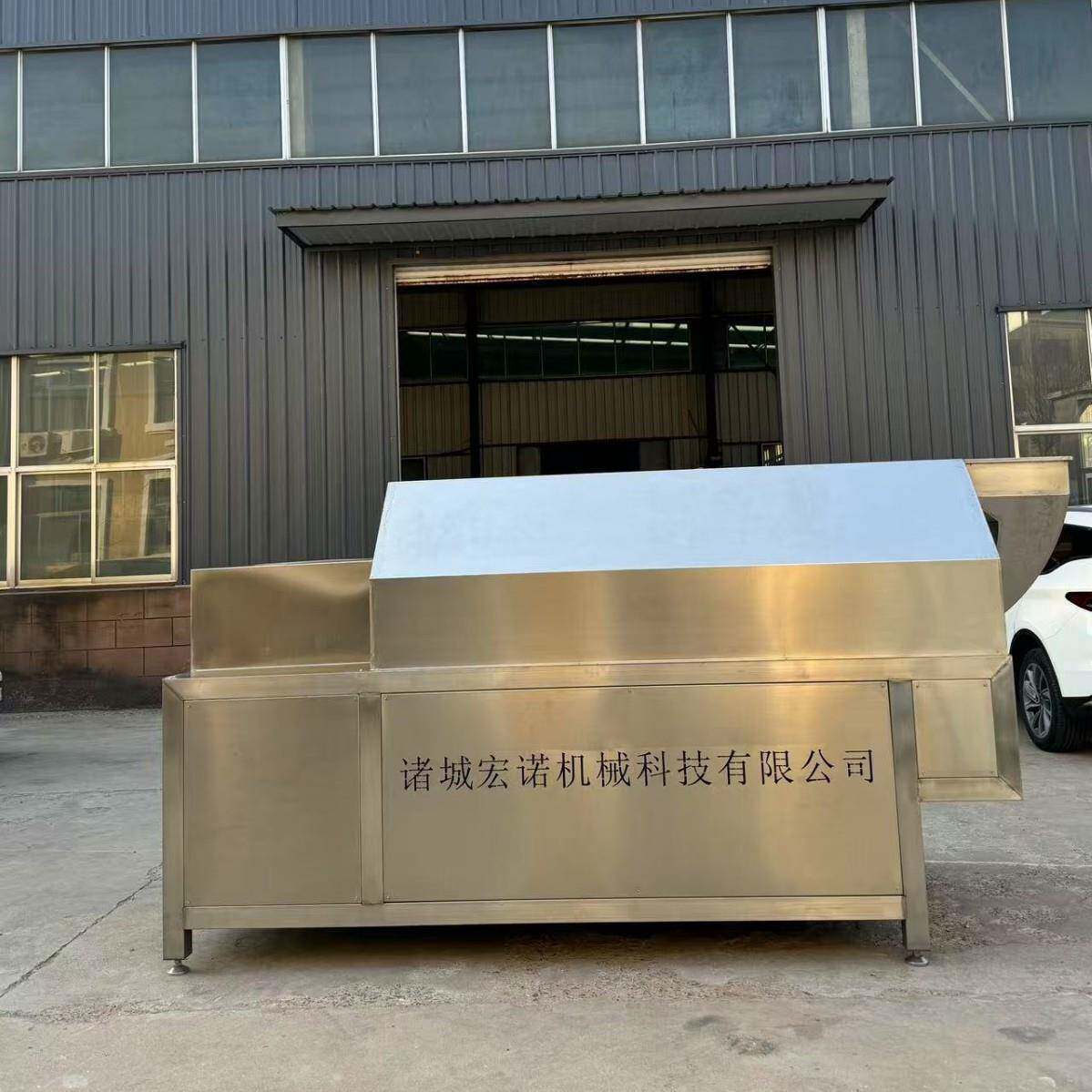 厂家直销大型电磁炒货机咖啡豆蚕豆滚筒炒锅食品级
