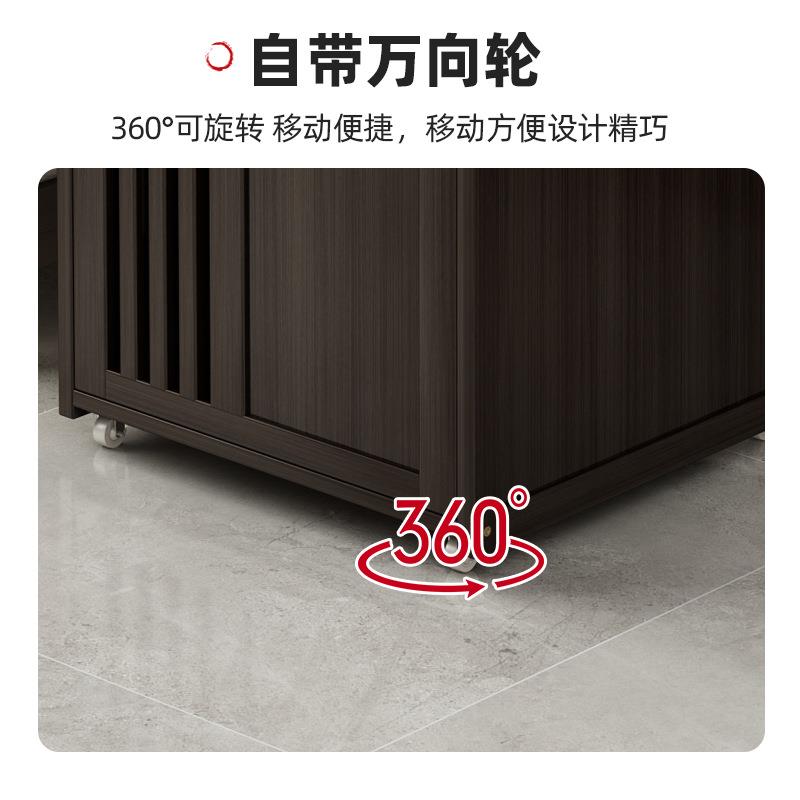 发动边几客家FS758851用茶几厅可移茶台茶水柜烧水沙壶一体侧边柜
