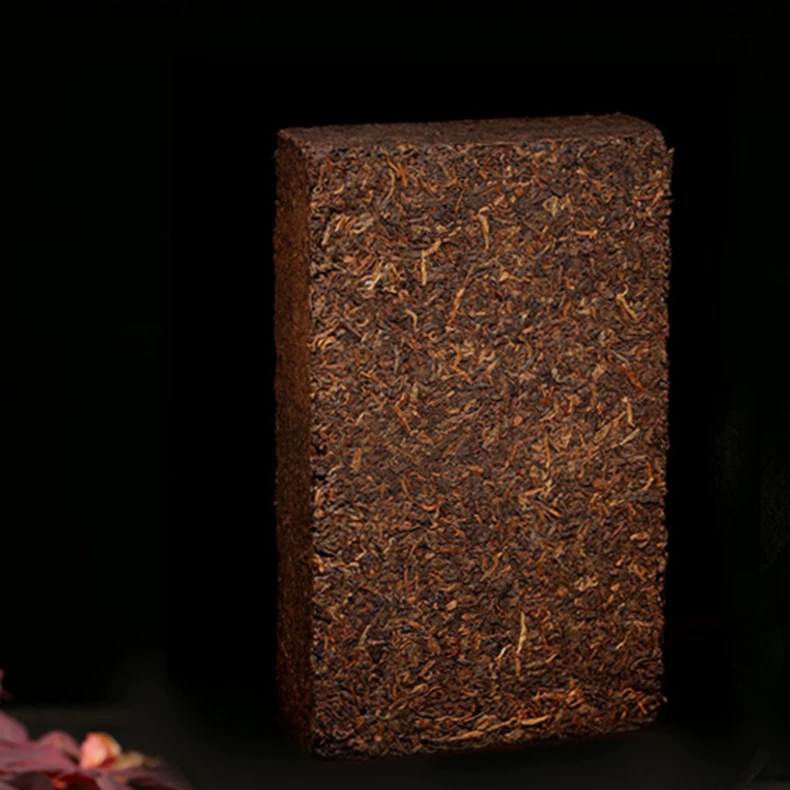 七彩云南勐海乔木普洱茶熟茶叶3年陈香普洱砖250g 普洱茶 BUASHOP普洱老茶