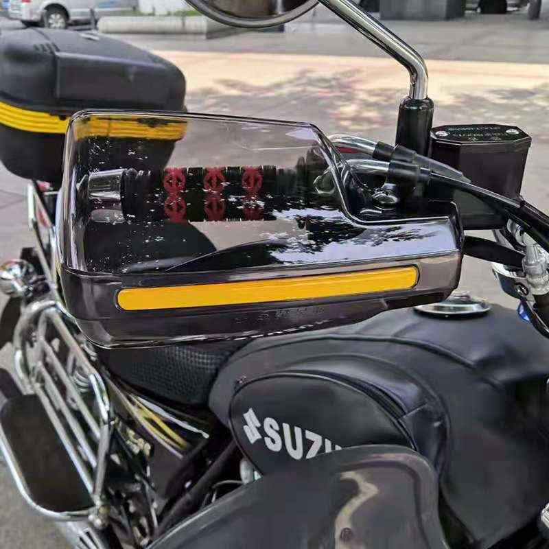 摩托车踏板电动护手罩手把通用改装手把弓前车把风挡GW250防风