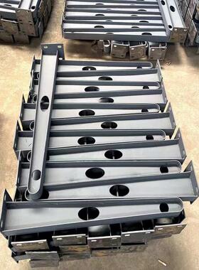 kbq1雨棚碳钢钢结构钢梁焊 件牛腿满工字 爪支架玻璃不锈钢挑梁