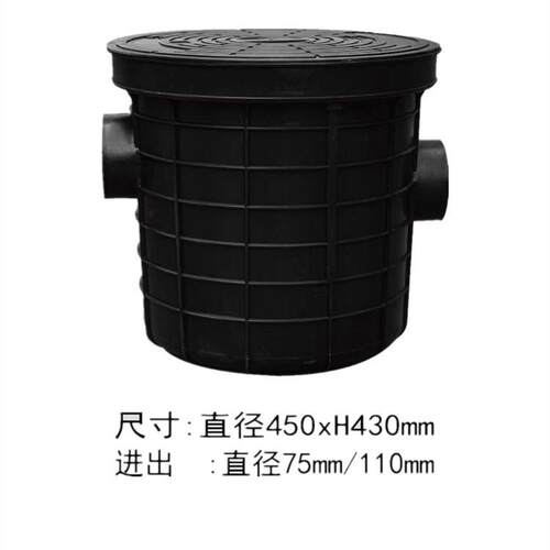 隔油池餐饮塑料油污分离器地埋式315渣油池pe隔油井油水分离除油
