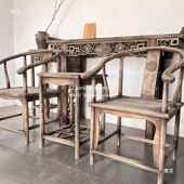 式 实玄木中条案仿古009做旧供台复古佛台供桌关台中堂条置物架吧