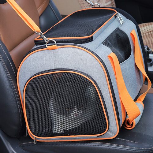 家宠物明用品猫包外出便携车载宠物行包厂透宠物旅袋狗狗包