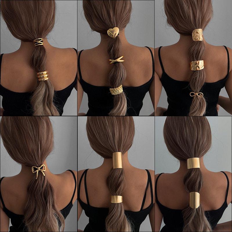 Fashion Personality Hair Cir Punk Hair Rope Hair Accessories - 实物图