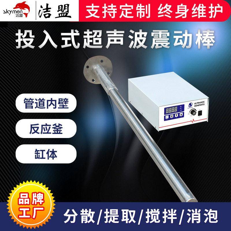 超声波清洗棒工业超声波清洗机细胞提取分散投入式超声波振棒