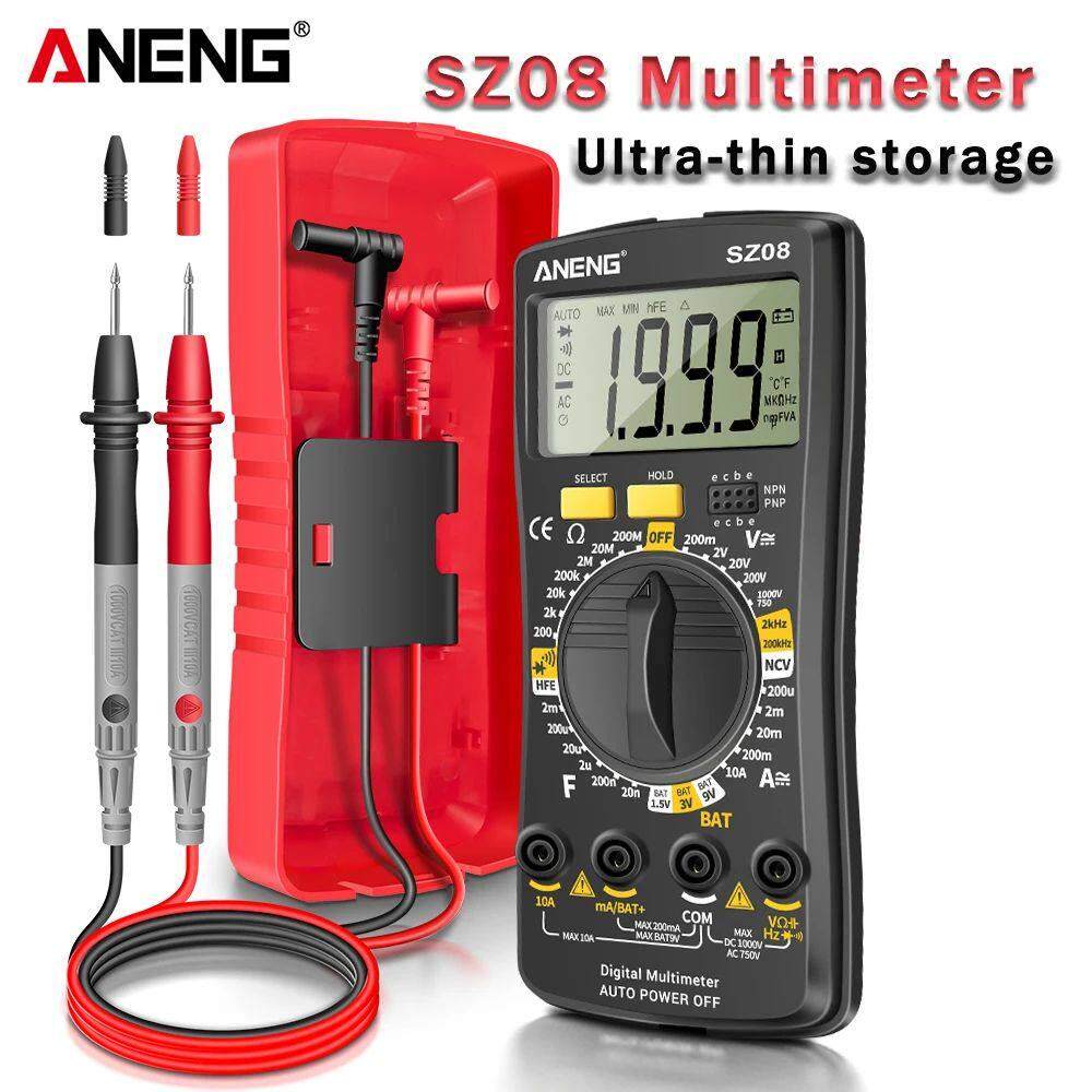 SZ08 Digital Multimeter Ultra-thin storage Professional Mult