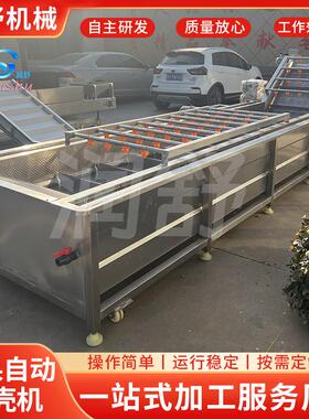 酸菜清洗脱盐设备大姜萝卜不锈钢清洗设备全自动果蔬气泡清洗机