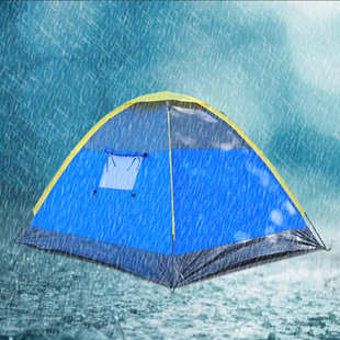 单双人应急野餐冰钓帐篷蒙古包户外露营用品野营施工旅游15D帐篷