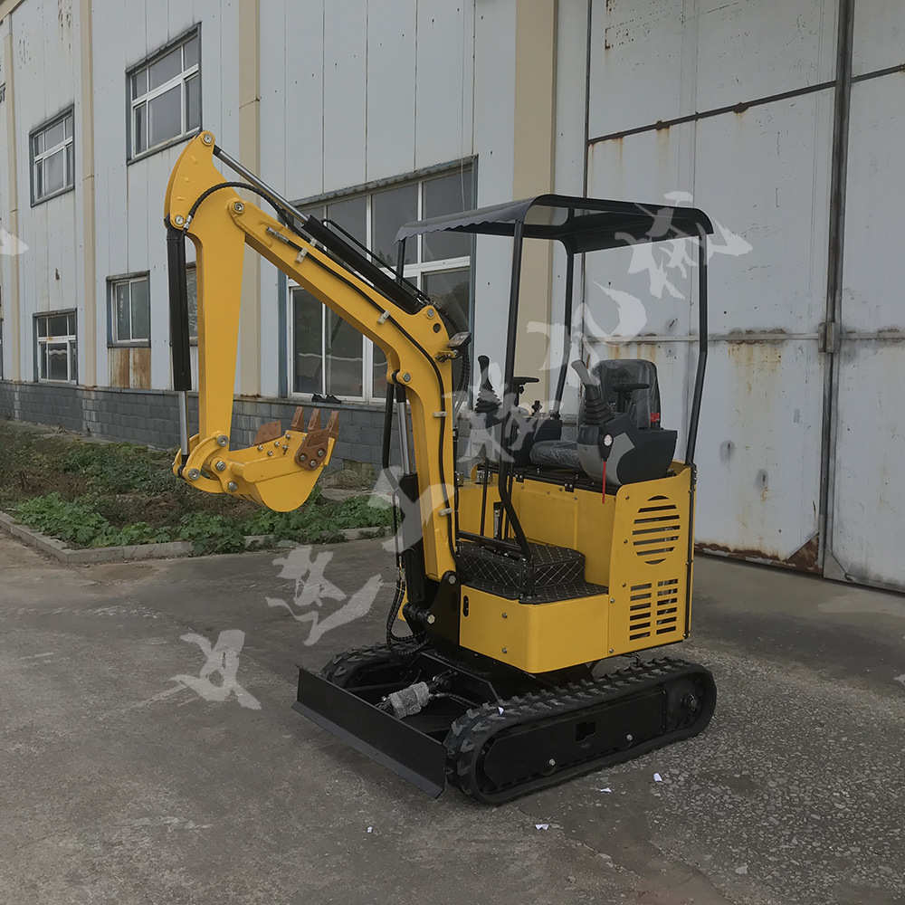 小型挖掘机 17型液压先导小挖机 履带式多功能微型挖机清淤