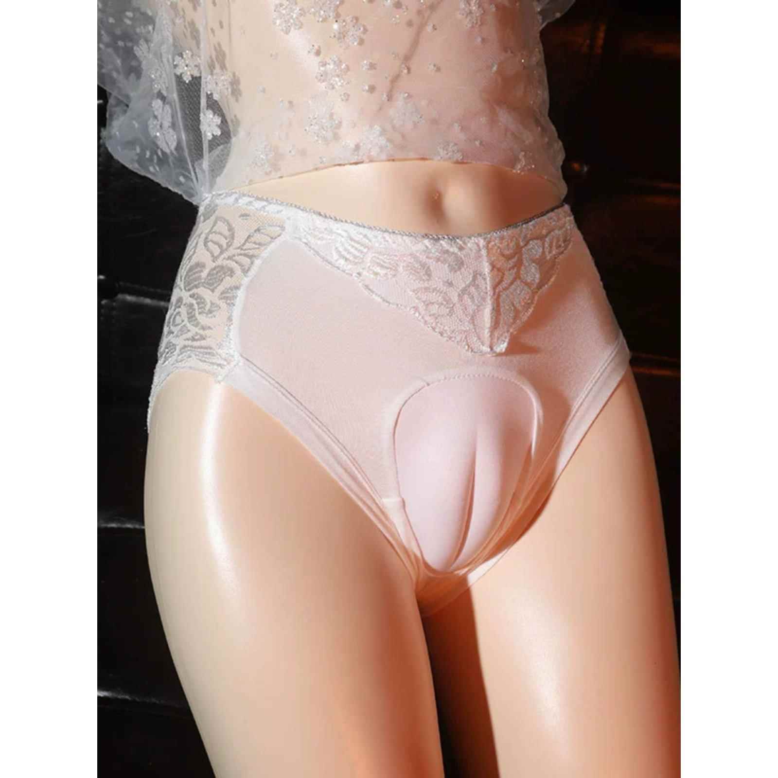 伪娘内裤骆驼趾丁字裤假阴隐藏jj内裤男扮女装cd变装女装大佬专用